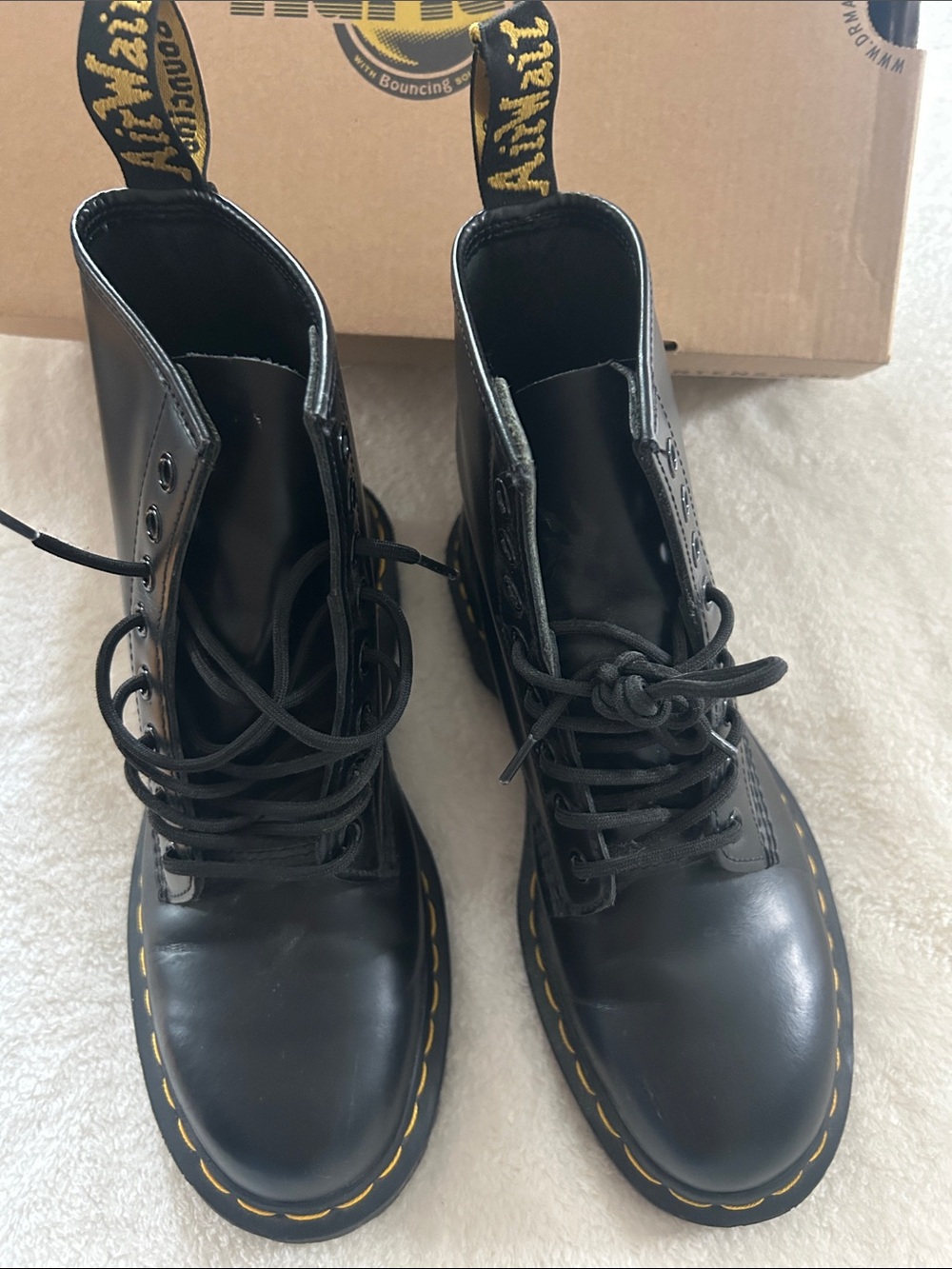 Dr. Martens Unisex Black Smooth 1460 Bex - Picture 2 of 7